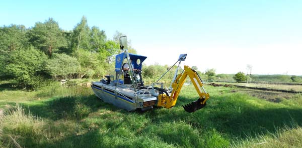 Environnement Services - travaux aquatiques - terrassement